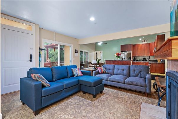 Dining room, Interior, Kitchen, Living room, Recessed Lighting, Stainless Steel Appliances
