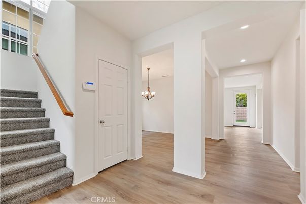 Chandelier, Interior, Recessed Lighting, Wood Texture Flooring
