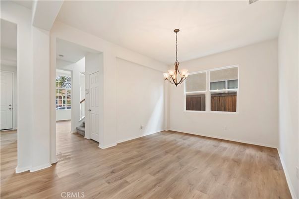 Chandelier, Empty room, Interior, Wood Texture Flooring