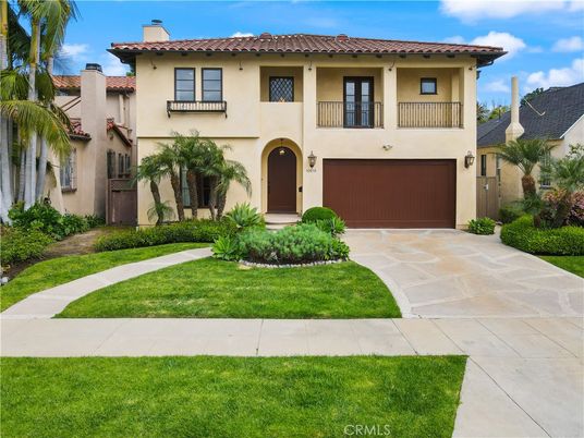 Attached, Backyard, Exterior, Facade, Mediterranean