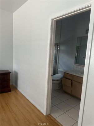Bathroom, Interior, Tile Countertops, Wood Texture Flooring