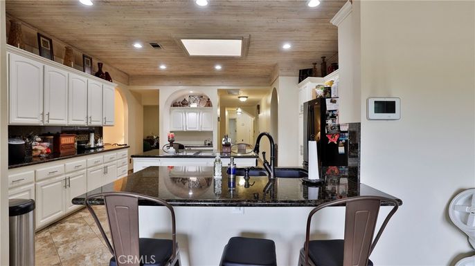 Interior, Kitchen, Recessed Lighting, Wooden Ceilings