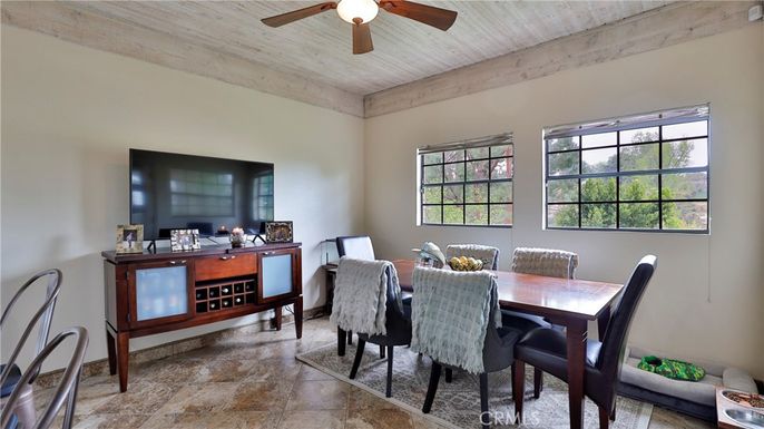 Dining room, Interior, Wooden Ceilings