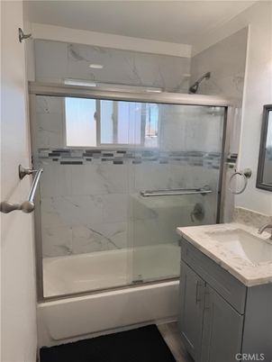 Bathroom, Glass Shower, Interior, Marble Walls