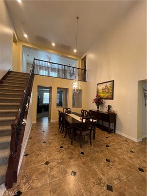 Dining room, Interior, Pendant Lights, Recessed Lighting