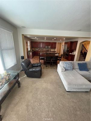 Dining room, Interior, Kitchen, Living room, Recessed Lighting, Stainless Steel Appliances