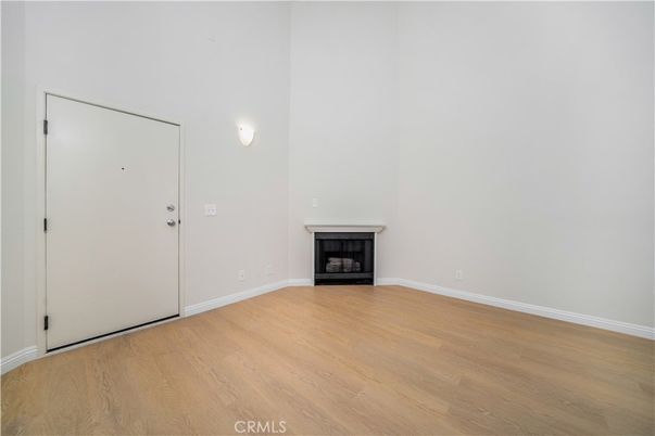 Empty room, Fireplace, Interior, Wood Texture Flooring