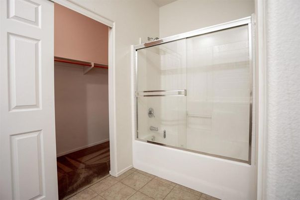 Bathroom, Glass Shower, Interior, Walk-in Closets