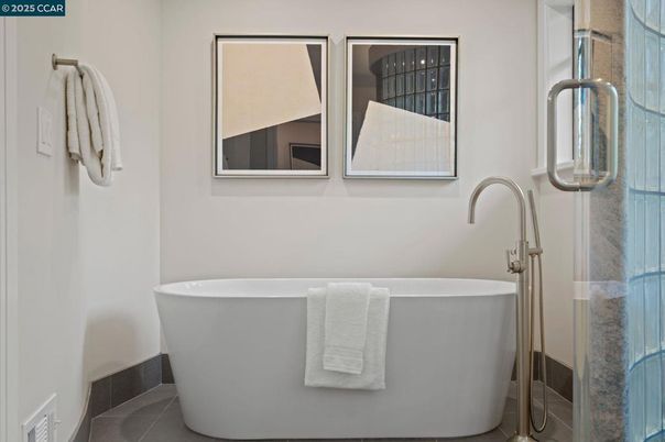 Bathroom, Free Standing Baths, Glass Shower, Interior