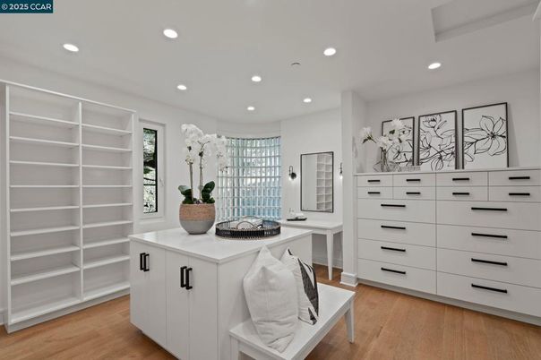 Interior, Recessed Lighting, Walk-in Closets, Wood Texture Flooring
