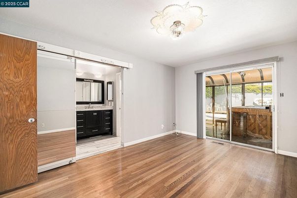 Bathroom, Empty room, Interior, Wood Texture Flooring