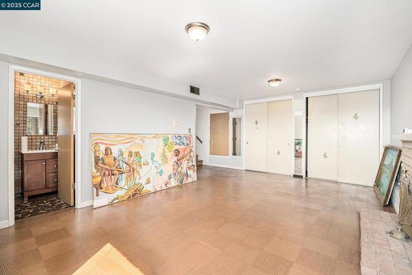 Empty room, Interior, Wood Texture Flooring