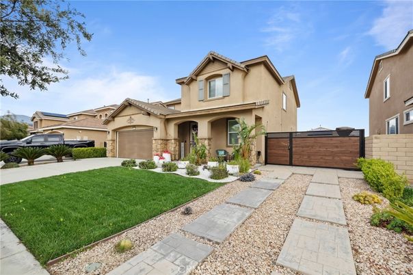 Attached, Backyard, Exterior, Facade, Mediterranean