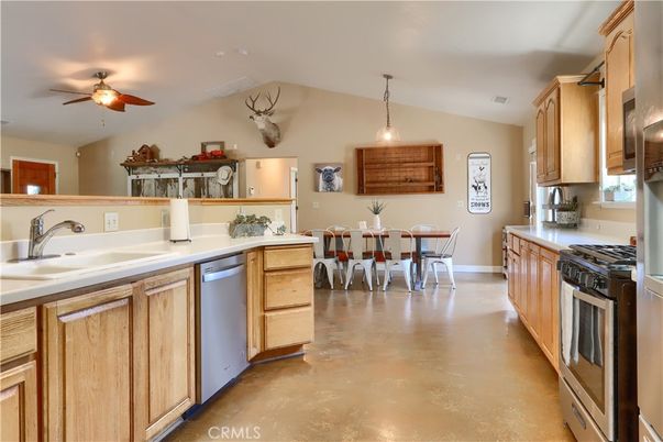 Dining room, Interior, Kitchen, Pendant Lights