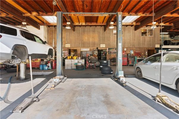 Garage, Interior, Wooden Beams, Wooden Ceilings, Wooden Walls