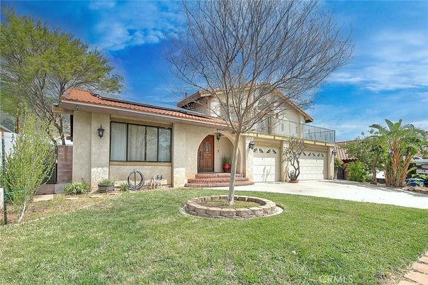 Attached, Backyard, Exterior, Facade, Solar Panels, Spanish Mediterranean