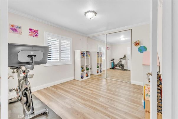 Fitness Equipment, Interior, Wood Texture Flooring