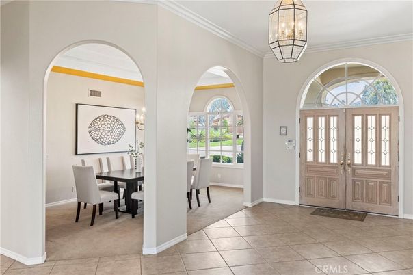 Dining room, Interior, Pendant Lights