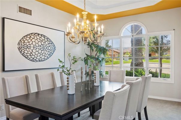 Chandelier, Dining room, Interior