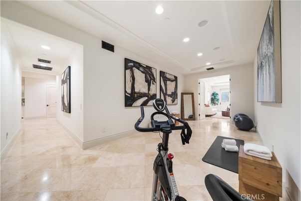 Fitness Equipment, Interior, Recessed Lighting