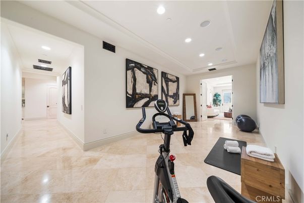 Fitness Equipment, Interior, Recessed Lighting