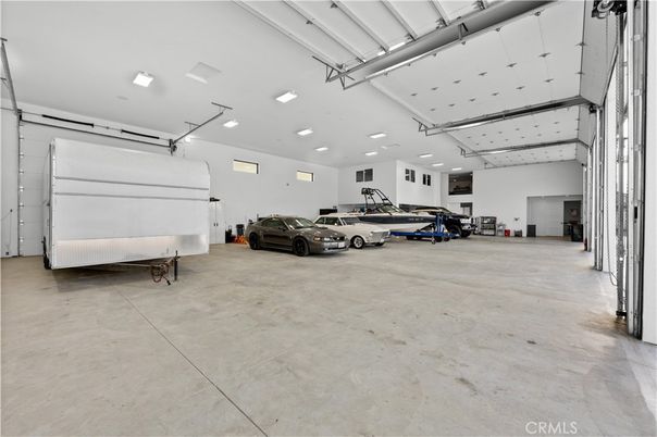 Garage, Interior, Recessed Lighting