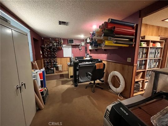 Home Office, Interior, Recessed Lighting