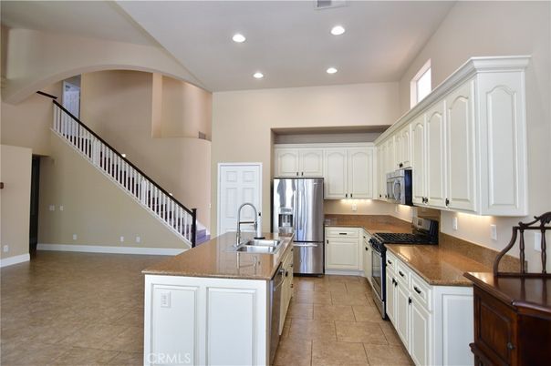 Interior, Kitchen, Recessed Lighting, Stainless Steel Appliances
