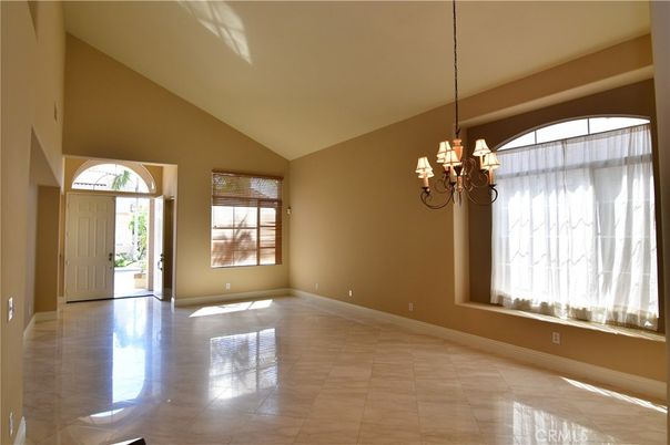 Chandelier, Empty room, Interior