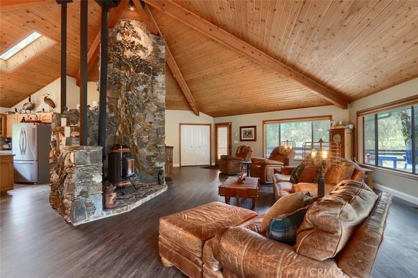 Fireplace, Interior, Living room, Wooden Beams, Wooden Ceilings, Wood Texture Flooring