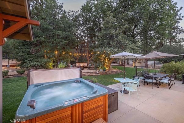 Backyard, Exterior, Hot Tub