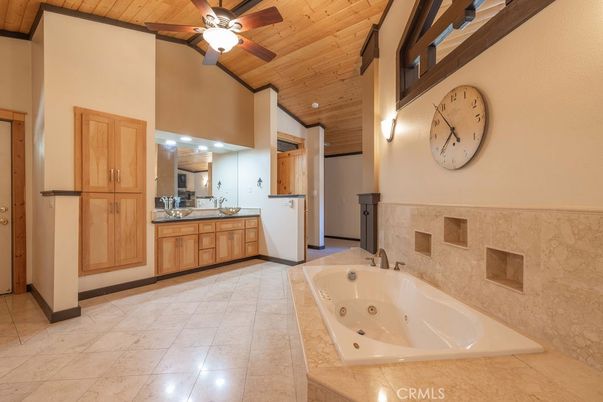 Bathroom, Interior, Wooden Ceilings