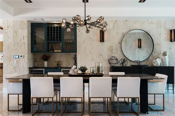 Dining room, Interior, Kitchen, Pendant Lights, Recessed Lighting