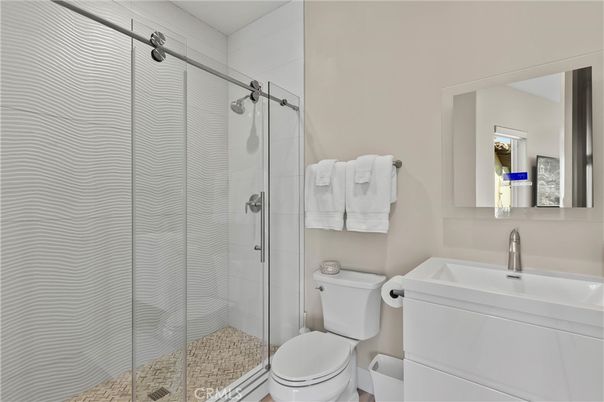 Bathroom, Glass Shower, Interior