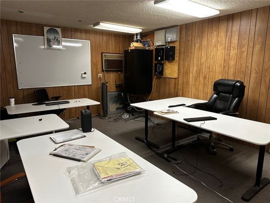 Home Office, Interior, Wooden Walls