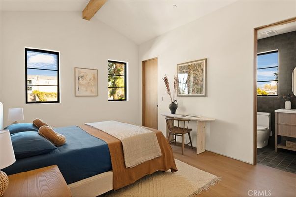 Bathroom, Bedroom, Interior, Wooden Beams, Wood Texture Flooring