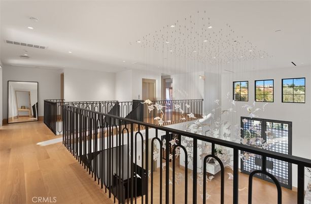 Dining room, Interior, Pendant Lights, Recessed Lighting, Wood Texture Flooring