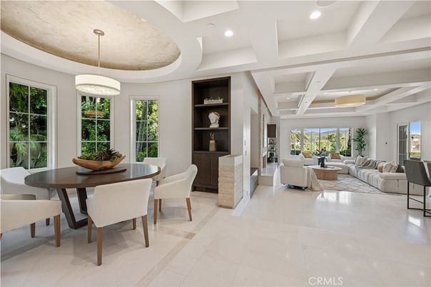 Dining room, Interior, Living room, Pendant Lights, Recessed Lighting