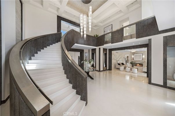 Chandelier, Interior, Recessed Lighting