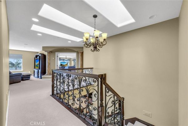 Chandelier, Interior, Recessed Lighting