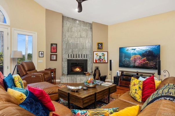 Fireplace, Interior, Living room, Wood Texture Flooring