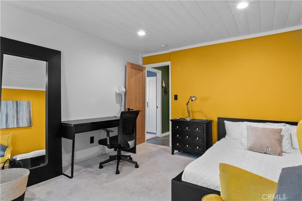 Bedroom, Home Office, Interior, Recessed Lighting