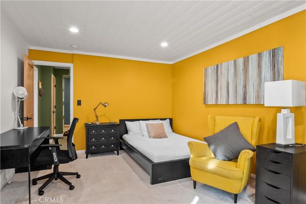 Bedroom, Home Office, Interior, Recessed Lighting