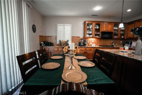 Dining room, Interior, Kitchen, Pendant Lights, Recessed Lighting