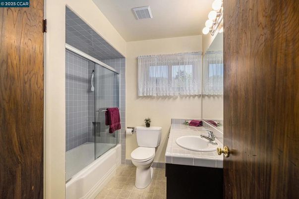 Bathroom, Glass Shower, Interior, Tile Countertops