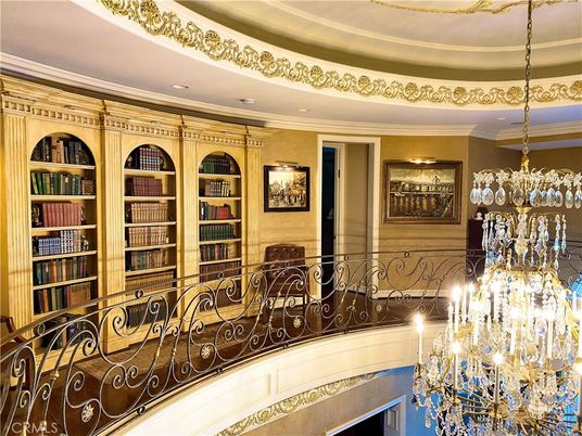 Chandelier, Interior, Recessed Lighting