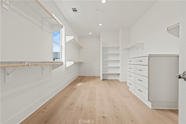 Interior, Recessed Lighting, Walk-in Closets, Wood Texture Flooring