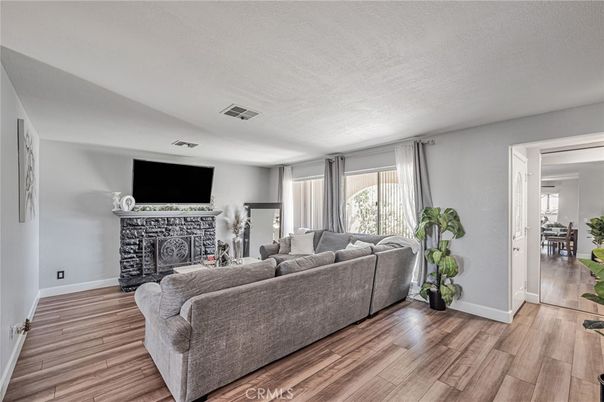Fireplace, Interior, Living room, Wood Texture Flooring