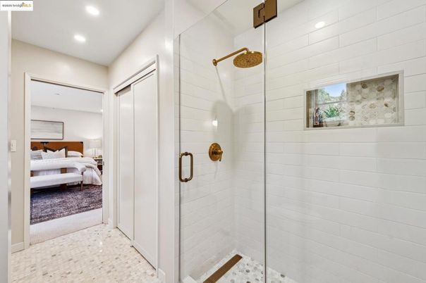 Bathroom, Bedroom, Glass Shower, Interior, Recessed Lighting