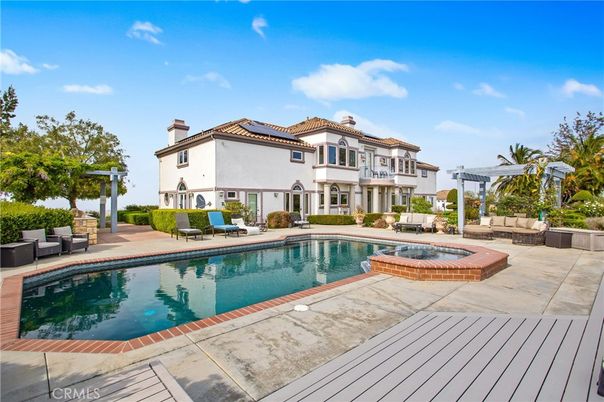 Exterior, Pool, Solar Panels